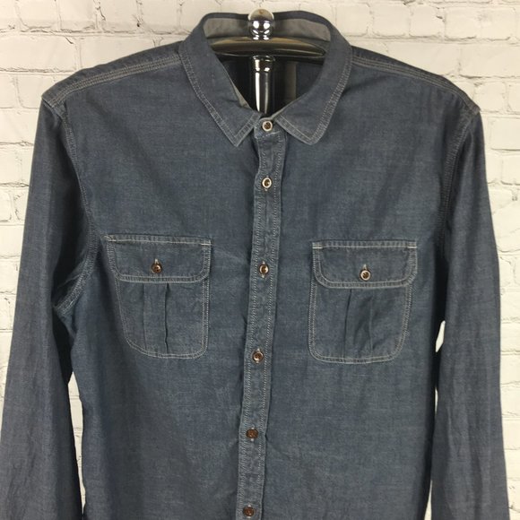vans denim shirt